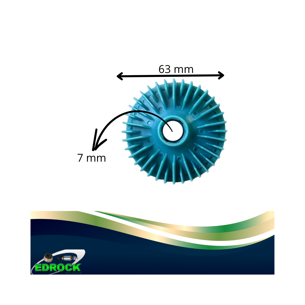 Ventoinha GDC14-40 GDC34 GDC150 Ventilador do Induzido - Imagem 2