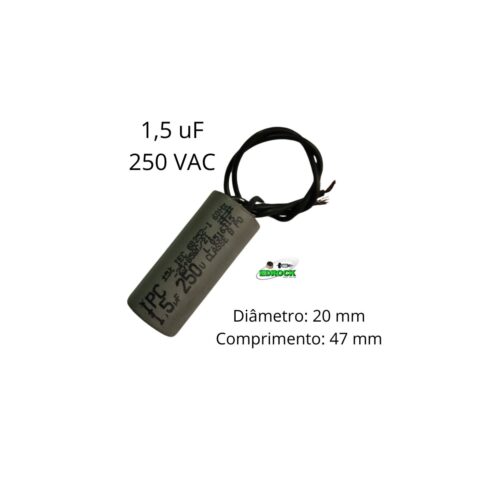 Capacitor 1,5uF x 250V