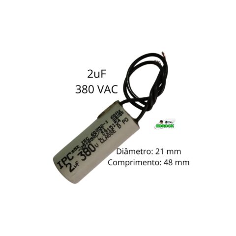 Capacitor 2uF x 380V
