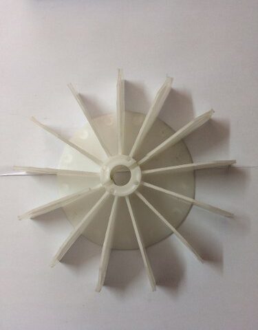 Ventilador Para Motor Kolbach 112 Furo Pequeno 19mm