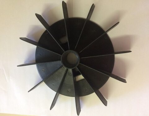 Ventilador Para Motor Eberle 160 Furo Pequeno 30mm