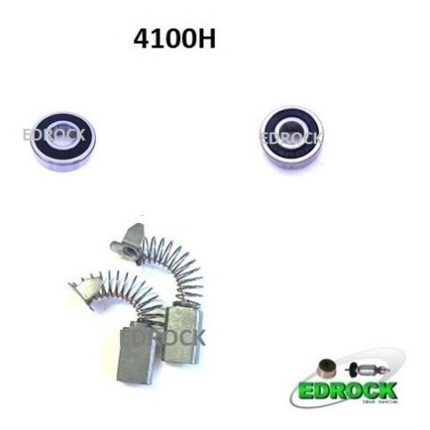 Rolamentos do Induzido + Escova de Carvão Makita 4100H