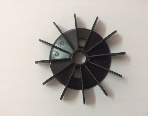 Ventilador Para Motor Eberle 80 Furo Grande 19mm