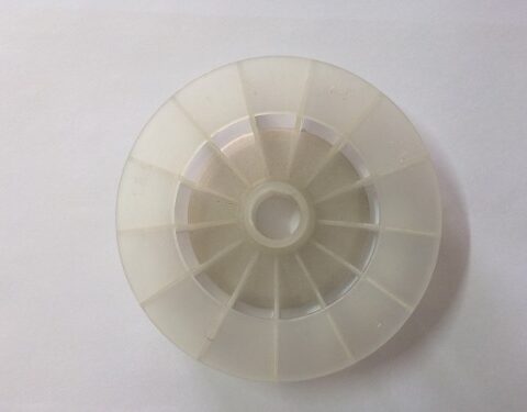 Ventilador Para Motor Weg Nema 48 Ceifadora Furo 18,5mm