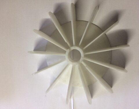 Ventilador Para Motor Kolbach 100 Furo Grande 23mm