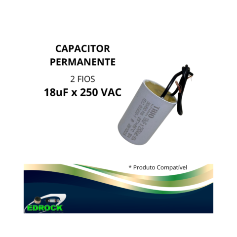 Capacitor 18uF x 250V Permantente