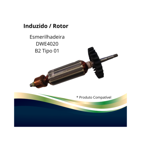 Induzido 220V Esmerilhadeira DWE 4020