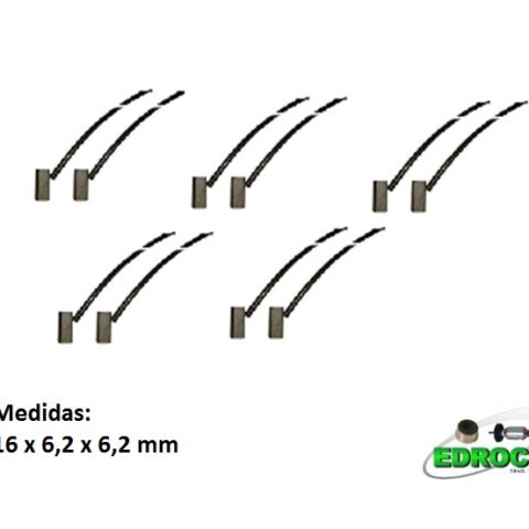 Escova de Carvão para Furadeira Black & Decker 7933 / 7935 / 7950 (EC3896) Kit 5 Pares