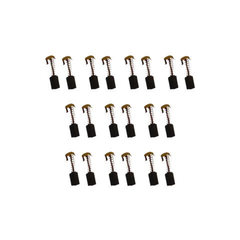 Escova de Carvão Esmerilhadeira Black & Decker G720 (FE269) Kit 10 pares
