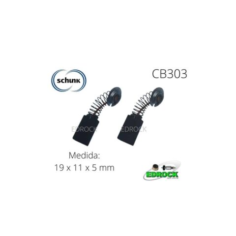 Escova de Carvão CB303 Serra Mármore Makita 4100NH (XSE 121)