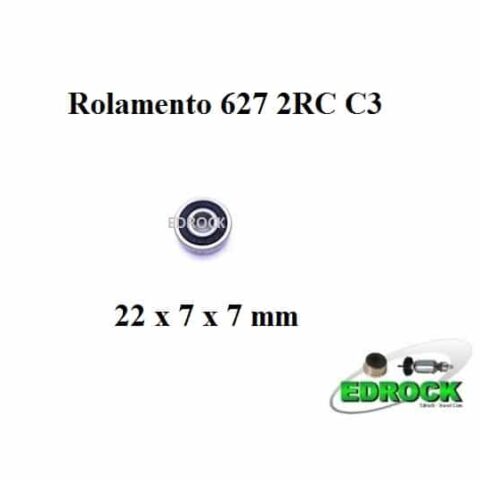 Rolamento 627 2RS C3 HCH
