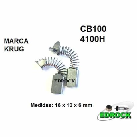 Escova Carvão Makita CB100 4100H (KFE 114)