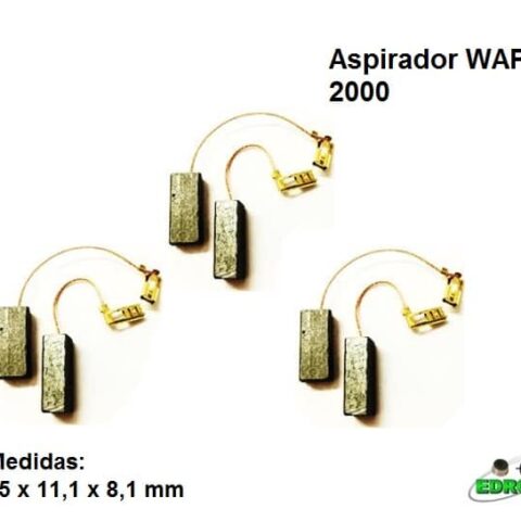 Escova de Carvão Aspirador WAP 2000 (3 pares)