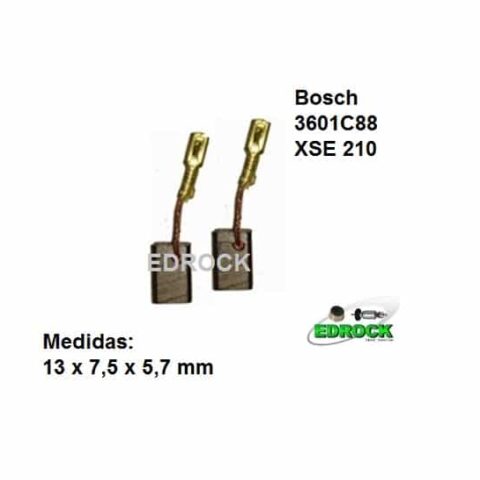 Escova de Carvão Bosch 1388 / 3601C88 (XSE 210)