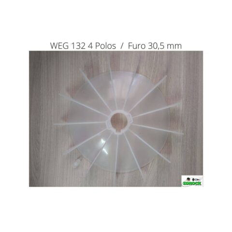 Ventilador Weg 132 4 Polos (Furo 30,5 mm)