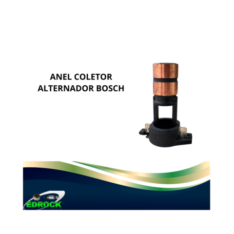 Anel Coletor Alternador Rotor Bosch Furo 7mm
